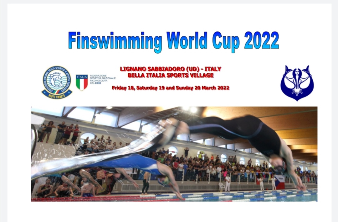 Finswimming World Cup 2022 Lignano