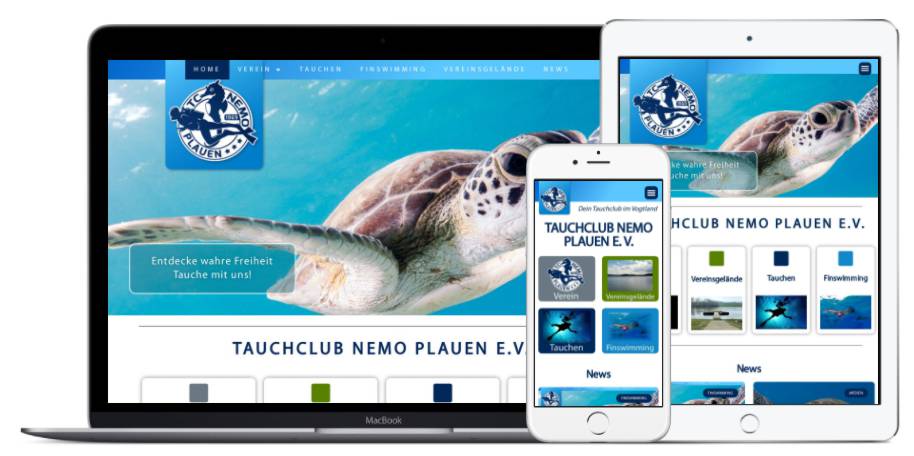 Neue Webseite TC Nemo Plauen